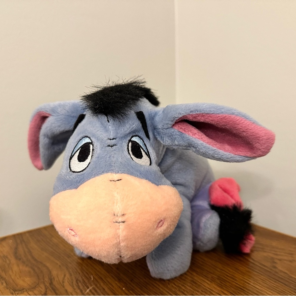Disney Eeyore 2001  11” Stuffed Plush
